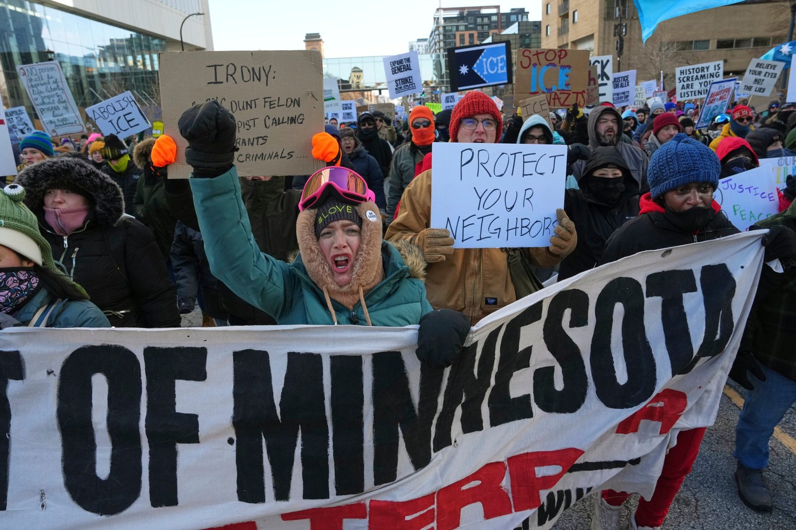 Senior DOJ official faults Minnesota leaders, calling the protester’s shooting completely preventable